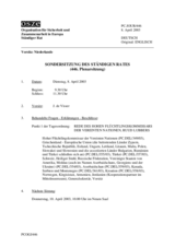 Journal of the 446th Special Plenary Meeting of the Permanent Council (de)