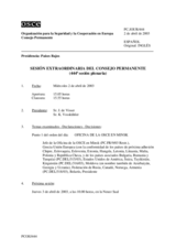 Journal of the 444th Special Plenary Meeting of the Permanent Council (es)