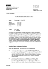 Journal of the 440th Plenary Meeting of the Permanent Council (de)