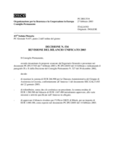 Permanent Council Decision No. 534 (it)