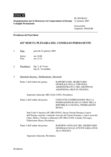 Journal of the 432nd Plenary Meeting of the Permanent Council (it)