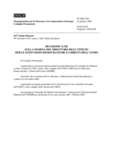 Permanent Council Decision No. 528 (it)