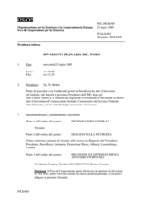 Journal of the 397th Plenary Meeting of the Forum for Security Co-operation (it)