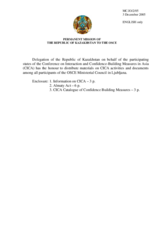 Contribution by Kazakhstan on behalf of CICA