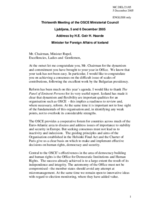 Address by the Minister for Foreign Affairs of Iceland