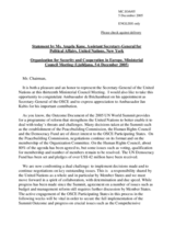 Statement by the Assistant Secretary-General for Political Affairs of the United Nations