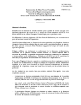 Statement by the Ambassador of Algeria to the OSCE