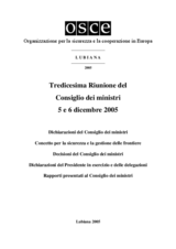 Ljubljana Ministerial Council Document (it)