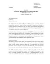 Speech by Gernot Erler, Minister of State at the Federal Foreign Office