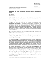 Statement by Mr. Urmas Paet, Minister of Foreign Affairs of the Republic of Estonia