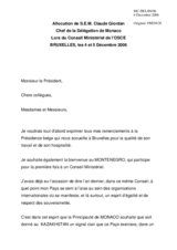 Statement by S.E.M. Claude Giordan, Chief of the Delegation of Monaco (fr)