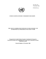 Contribution by UNECE