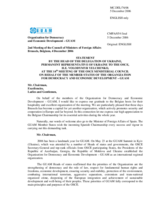 Statement by the Head of the Delegation of Ukraine, Permanent Representative of Ukraine to the OSCE, H.E. Volodymyr Yelchenko, on Behalf of the Member States of the Organization for Democracy and Economic Development - GUAM