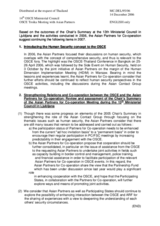 OSCE Troika Meeting with Asian Partners