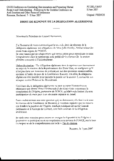 Statement by Algeria (fr)