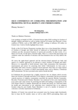 Statement by Joanna Chellapermal, Christian Human Rights (CSW)