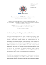 Statement by the OSCE Office for Democratic Institutions and Human Rights