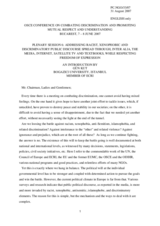 Statement by Mr. Kut, Bogazici University, Istanbul, Introducer