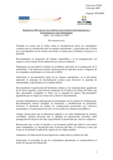 Recommendations by the Spanish Chairmanship of the OSCE