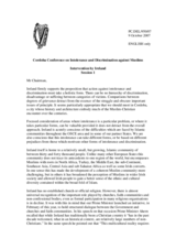 Statement by Ireland