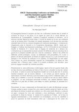 Statement by Amb. Cherif, Societe Civile, Algeria (FRE)