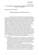 Statement by Mr. Roy, Moderator, Director of the French National Centre for Scientific Research (CNRS) (fr)