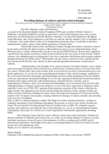 Statement by Ms. Shahidi, Z. Shahidi International Foundation