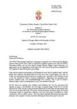 Statement by H.E. Mr. Jeremic, Minister of Foreign Affairs of Serbia