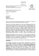 Statement by Mr. Giakoumopoulos, Director, Directorate of Monitoring, Directorate General of Human Rights and Legal Affairs