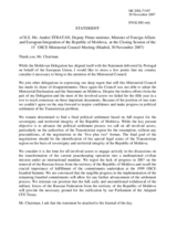 Statement by Mr. Stratan at the Closing Session, Minister of Foreign Affairs and European Integration, Moldova