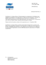 Circular Note No.8, List of All Liaison Officers