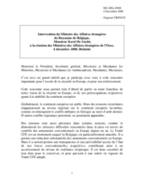 Statement by H.E. Mr. Karel DE GUCHT, Minister of Foreign Affairs, Belgium (fr)