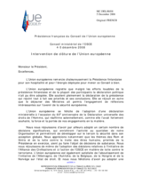 Closing Statement by the EU (fr)