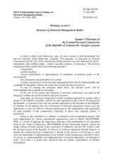 Panelist, Mr. Garegin Azaryan, Chairman of the Central Electoral Commission of Armenia