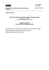 Statement by Mr. Churov, Chairman of the Central Election Commission of the Russian Federation (ru)