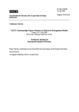 Contribution by the Central Election Commission of the Russian Federation (ru)