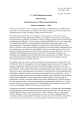 Statement by Mr. James STEINBERG, Deputy Secretary of State, United States of America