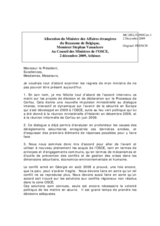 Statement by H.E. Mr. Stephan VANACKERE, Belgium (fr)