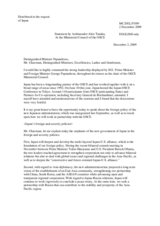 Statement by H.E. Mr. Akio TANAKA, Ambassador of Japan to Austria, Japan