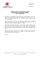 Statement by the Delegation of Turkey in response to the address by the Secretary-General of the United Nations, Ban Ki-moon