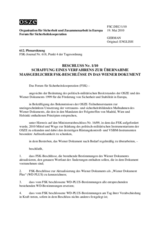 Forum for Security Co-operation Decision No. 1/10 (de)