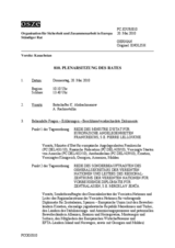 Journal of the 810th Plenary Meeting of the Permanent Council (de)