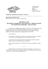 Decision No. 4/09, Second Review Conference on the implementation of the Treaty on Open Skies (fr)