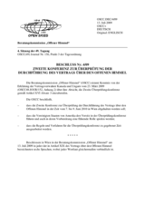 Decision No. 4/09, Second Review Conference on the implementation of the Treaty on Open Skies (de)
