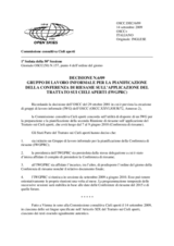 Decision No. 6/09, Informal Working Group on Planning the Review Conference on the implementation of the Treaty on Open Skies (IWGPRC) (it)