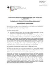 Statement by Germany, Col. Joachim Ratzlaff, Quota Distribution (de)