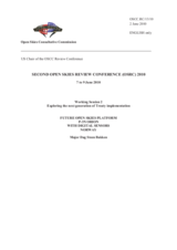 Presentation on Future Open Skies Platform P-3N Orion with Digital Sensors by Mjr. Bakken