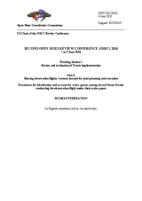 Statement by the Russian Federation, Item 6, Sharing Observation Flights: Lessons Learned for Joint Planning and Execution (ru)