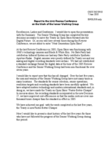 Report by the Informal Working Group on Sensors, Mr. Scott Simmons