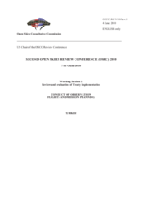 Presentation by Turkey, LtC. Kemal Surerbicer, Conduct of Observation Flights and Mission Planning